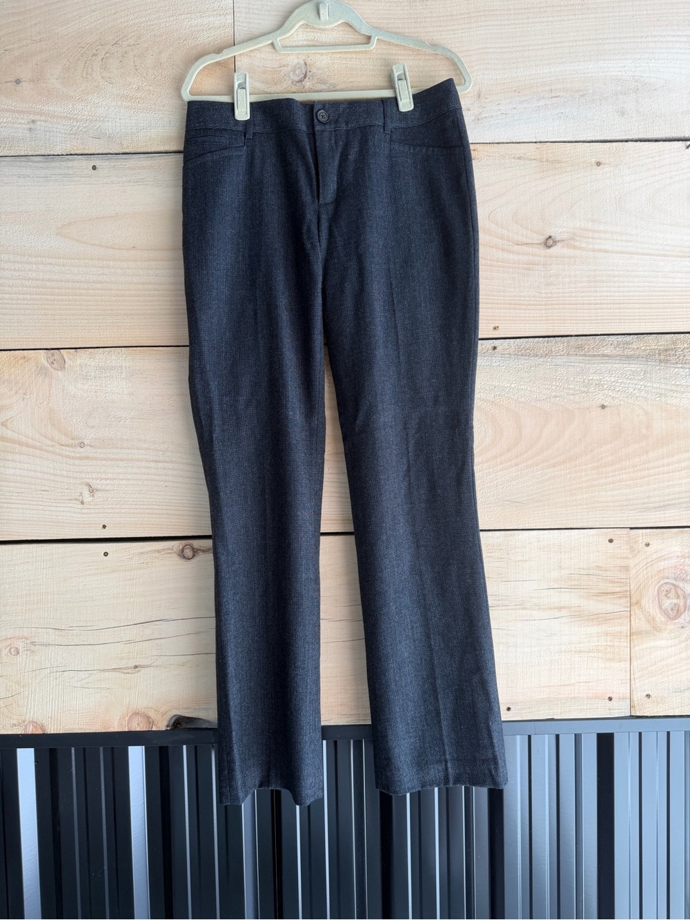 Banana Republic charcoal wool pants